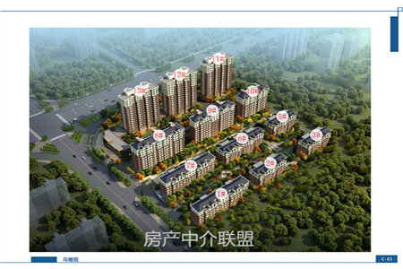 城北状元府好楼层1室1厅1卫57.8万62m2出售